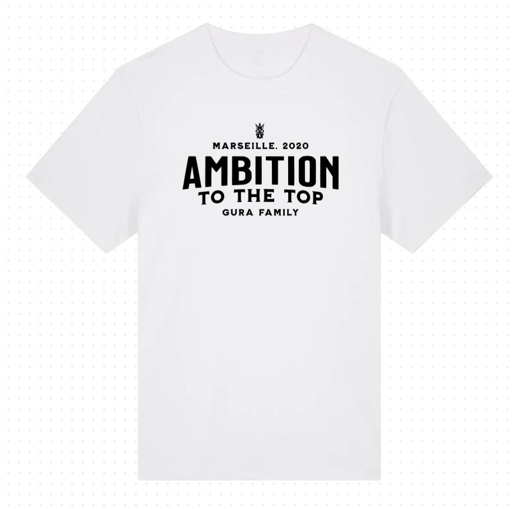 T-shirt GF AMBITION - Blanc
