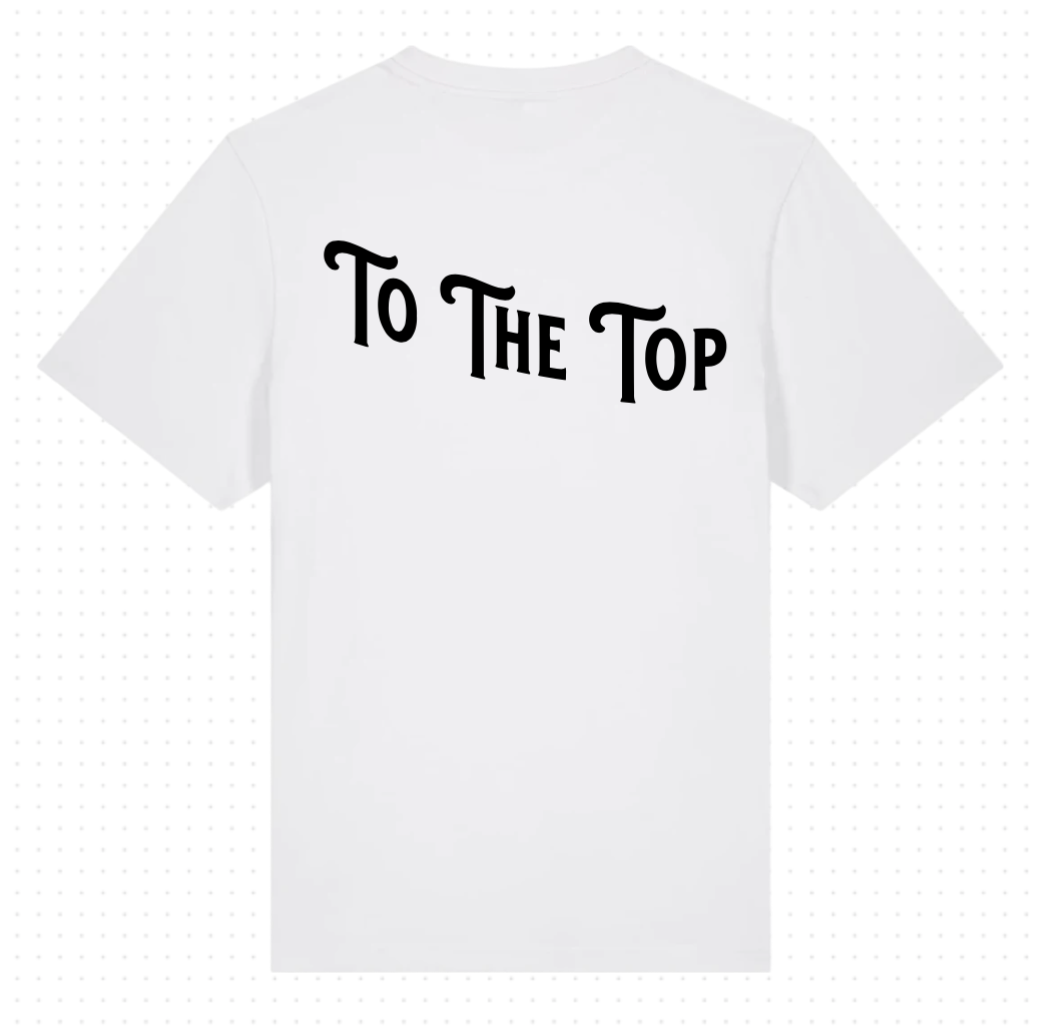 T-shirt GF TO THE TOP - Blanc