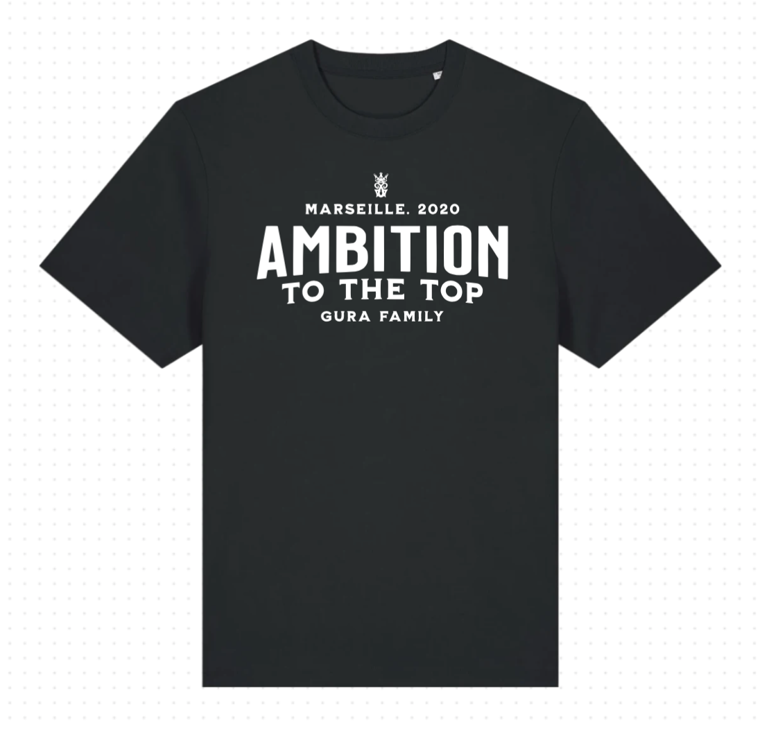 T-shirt GF AMBITION - Noir