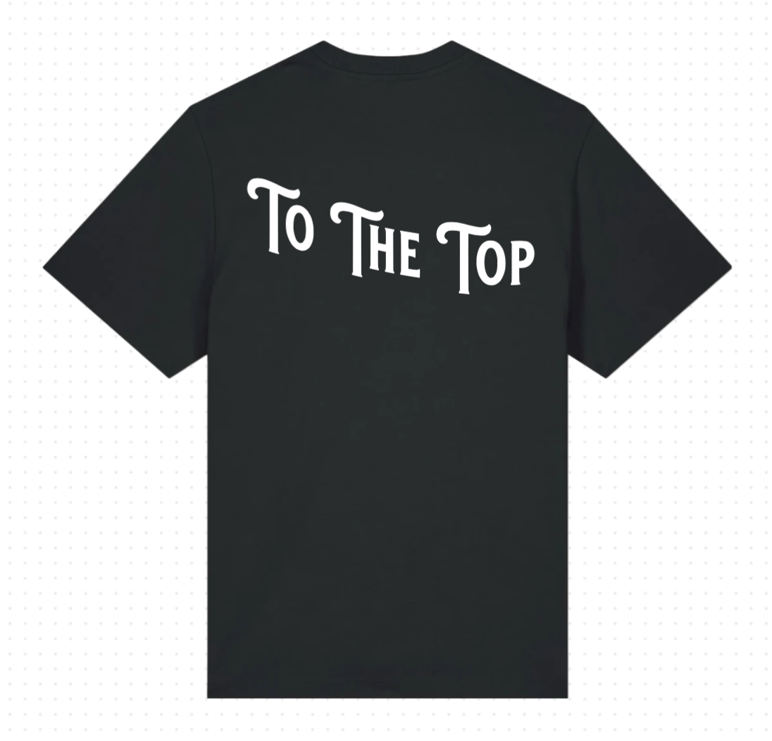 T-shirt GF TO THE TOP - Noir